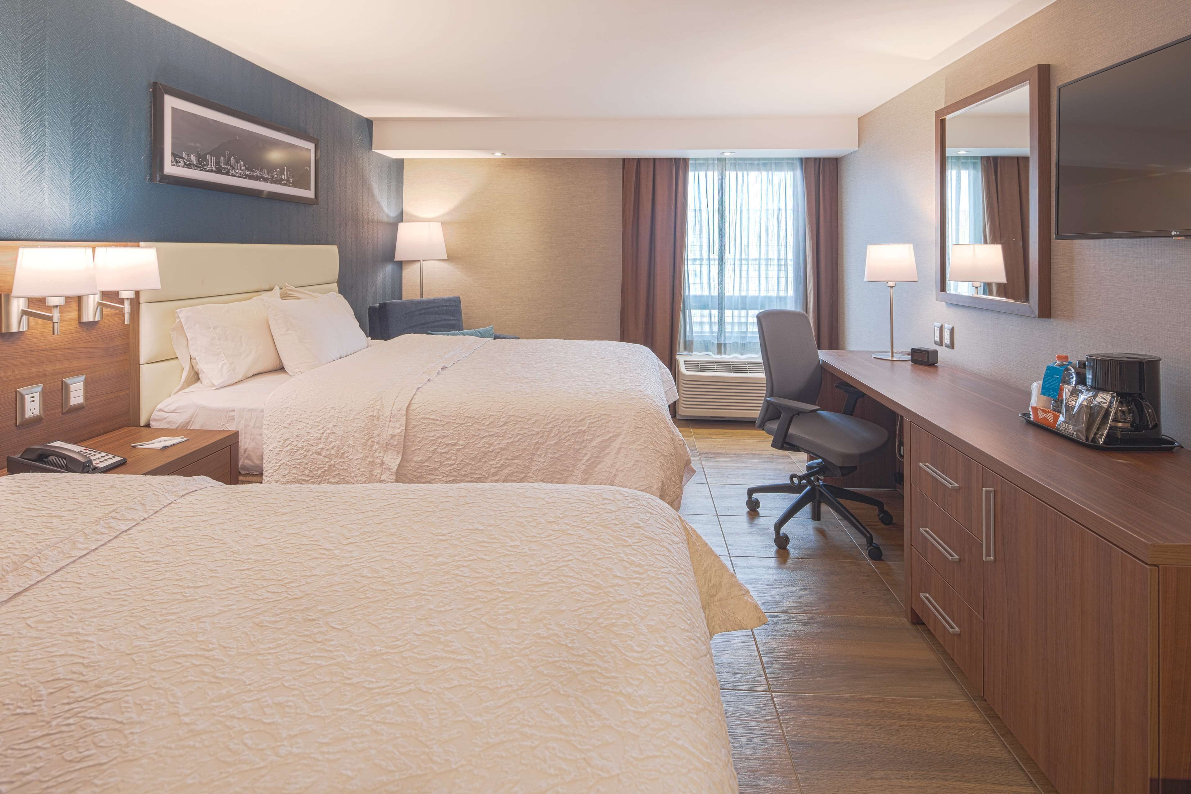 room, 2 double beds | minibar, in-room safe, blackout curtains, soundproofing