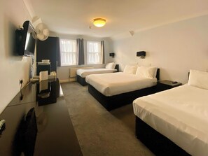 In-room safe, desk, laptop workspace, iron/ironing board