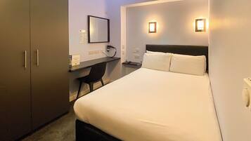 In-room safe, desk, laptop workspace, iron/ironing board