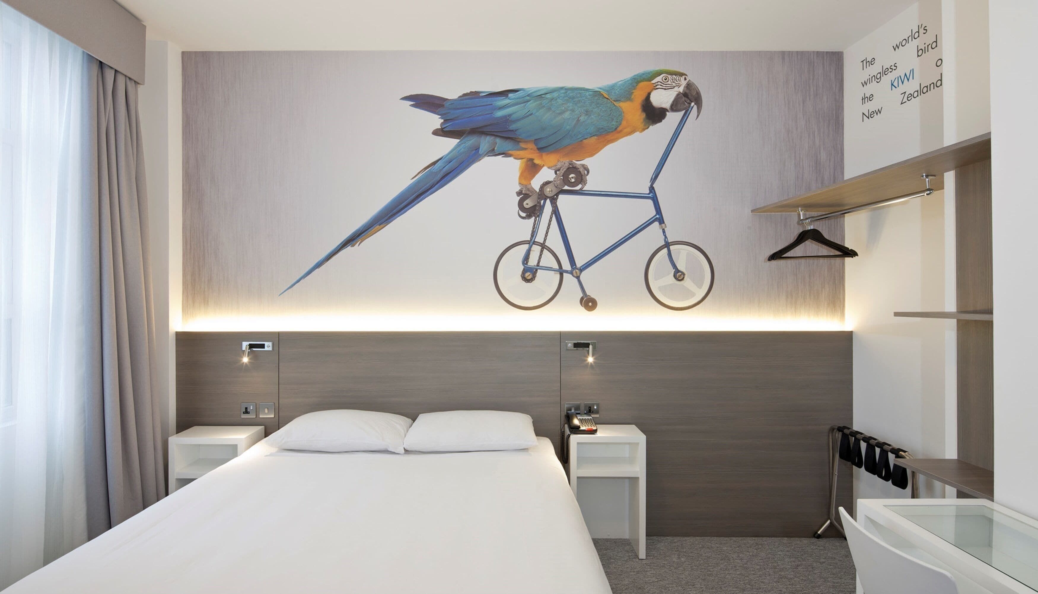 Blackout drapes, iron/ironing board, free WiFi, bed sheets