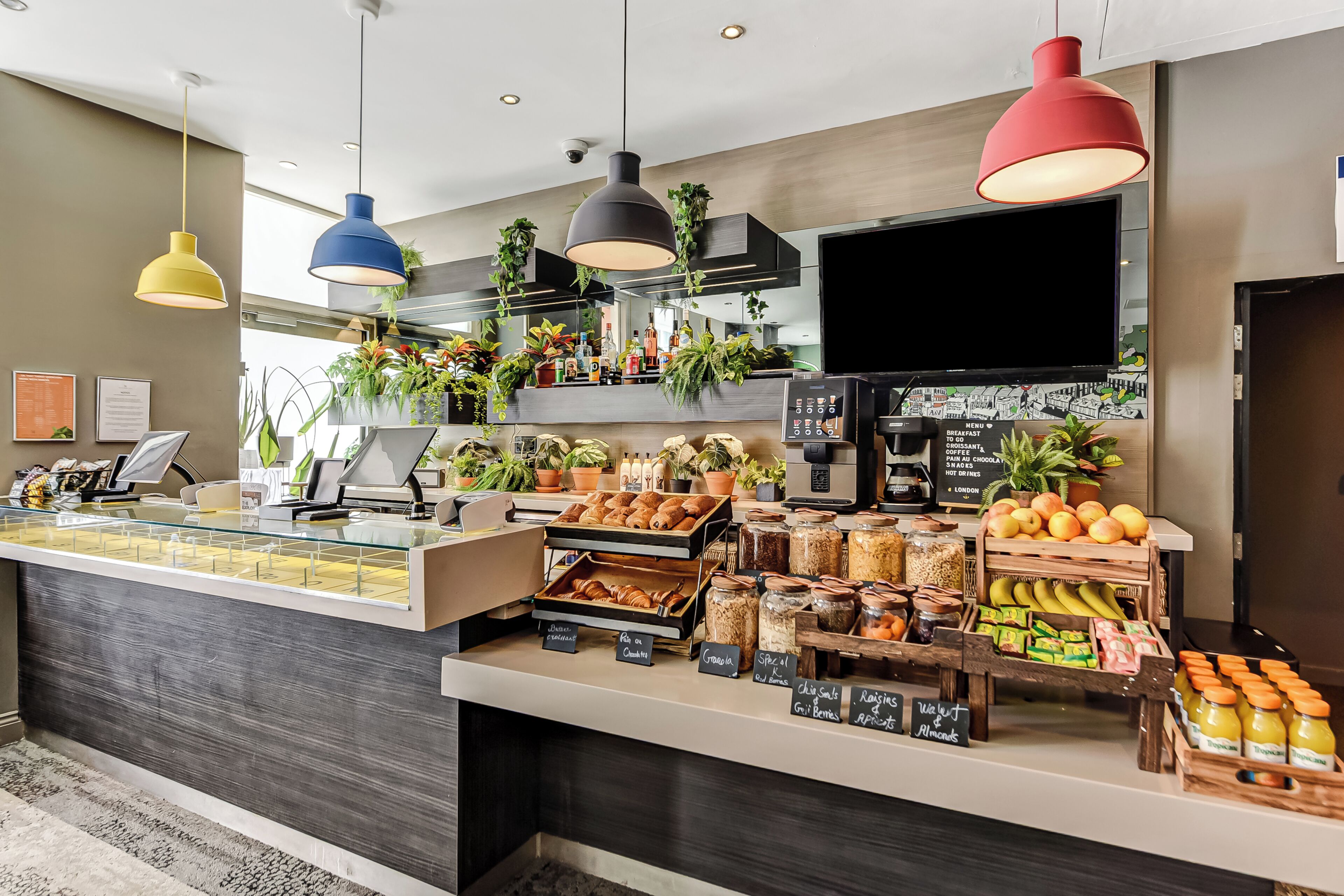 Daily to-go breakfast for a fee