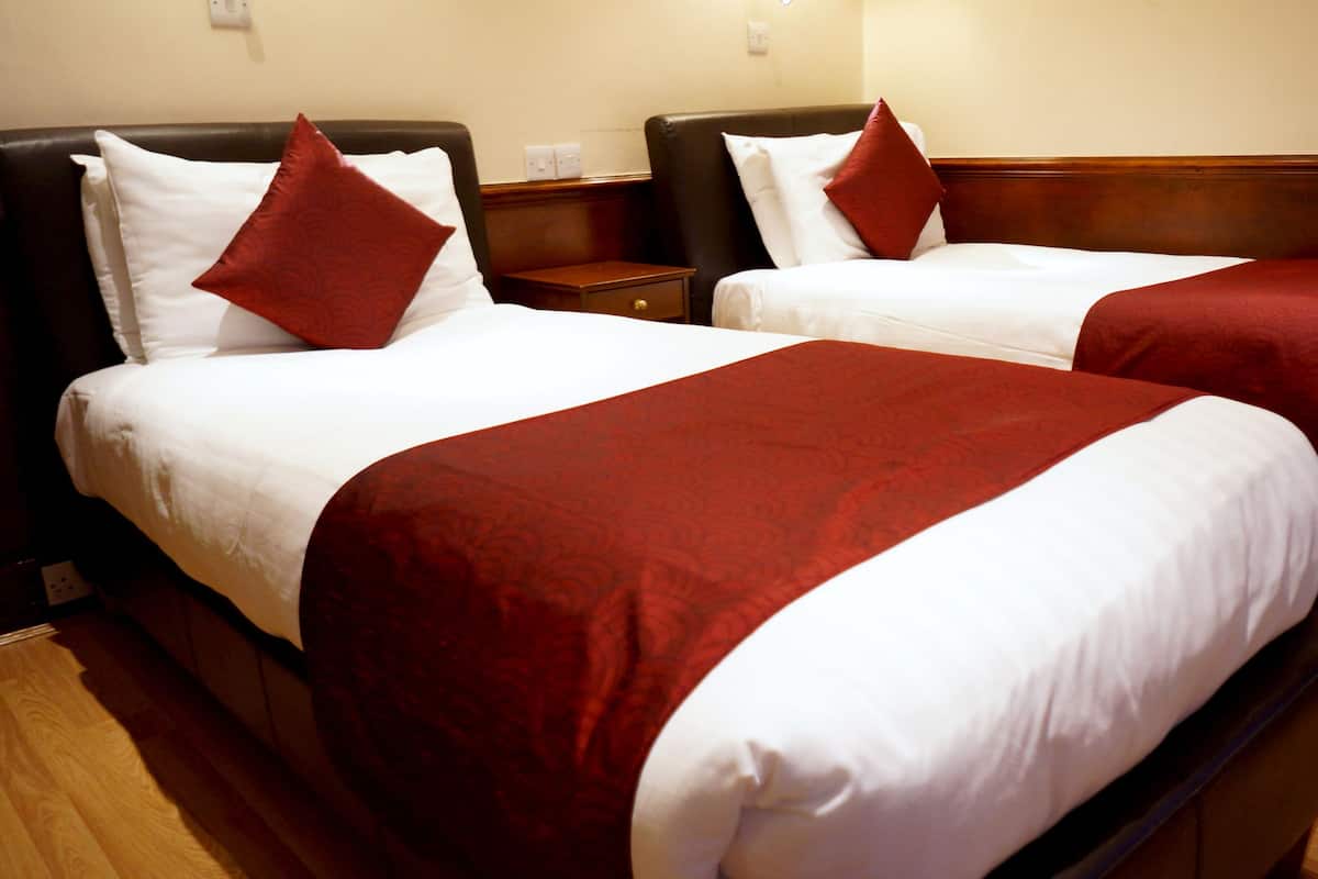 Basic Twin Room | Hypo-allergenic bedding, in-room safe, desk, blackout curtains
