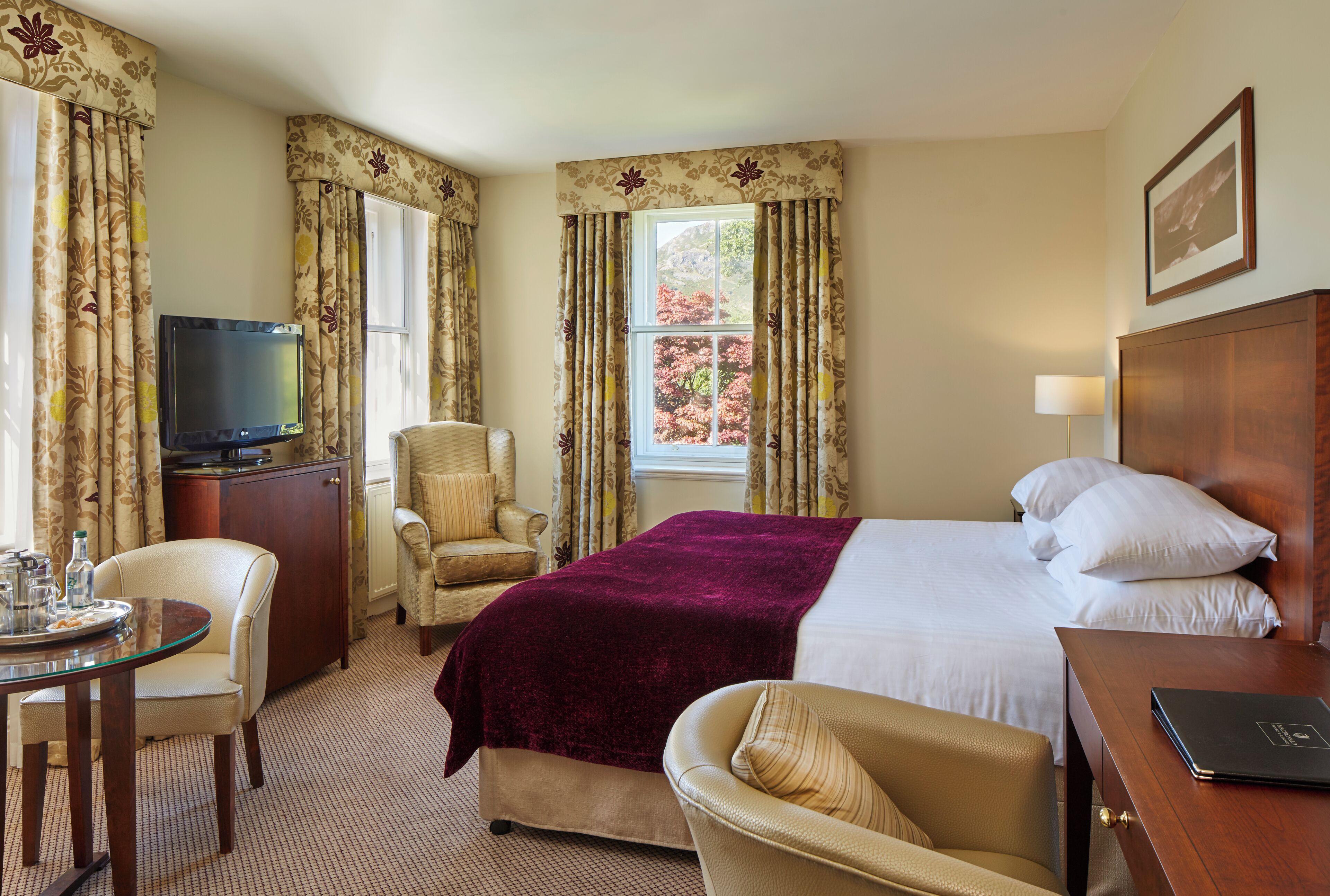 Premium bedding, individually decorated, individually furnished