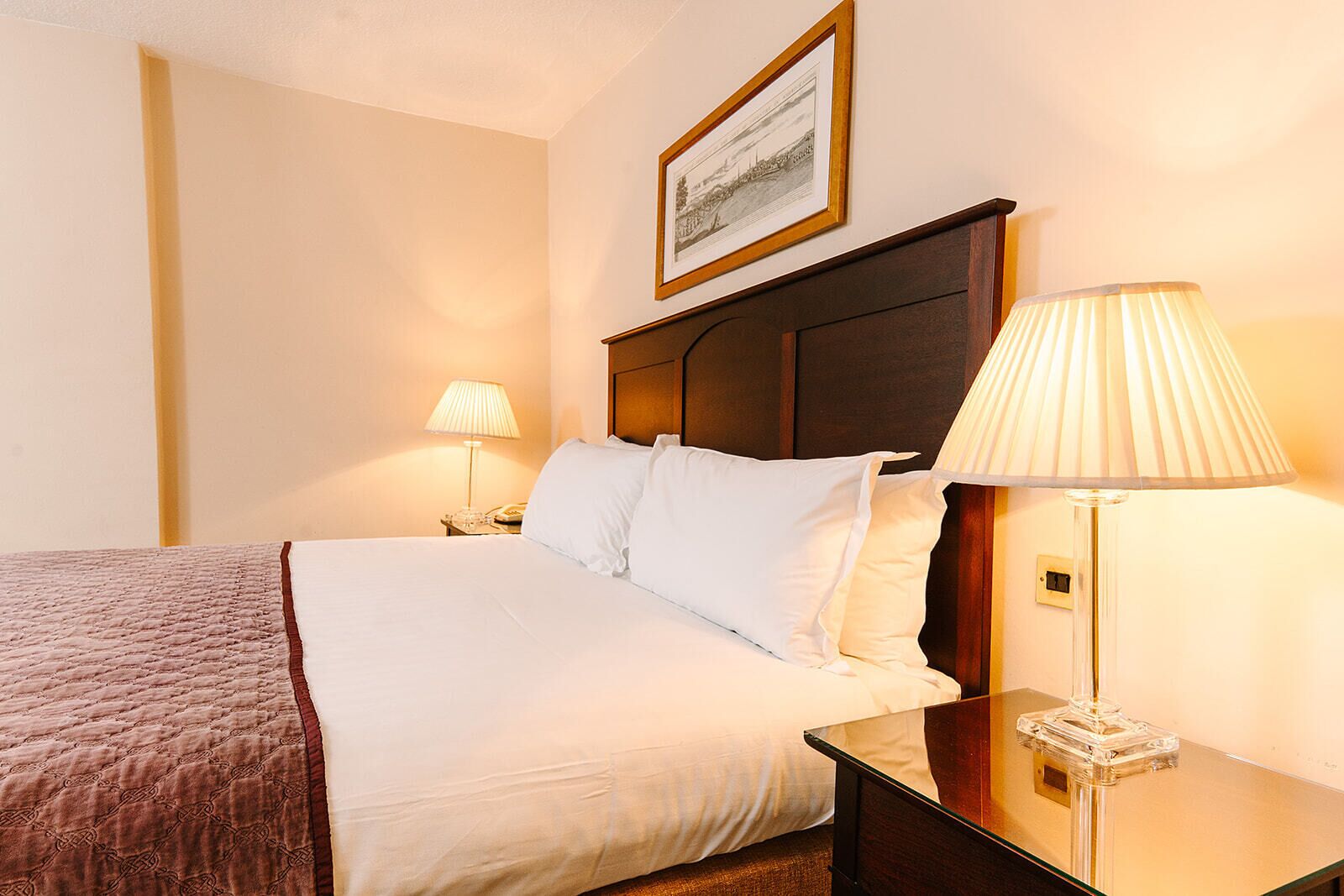 mansion house luxe | premium bedding, down duvets, individually decorated