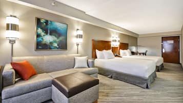 Ropa de cama de alta calidad, edredón, escritorio y cortinas blackout