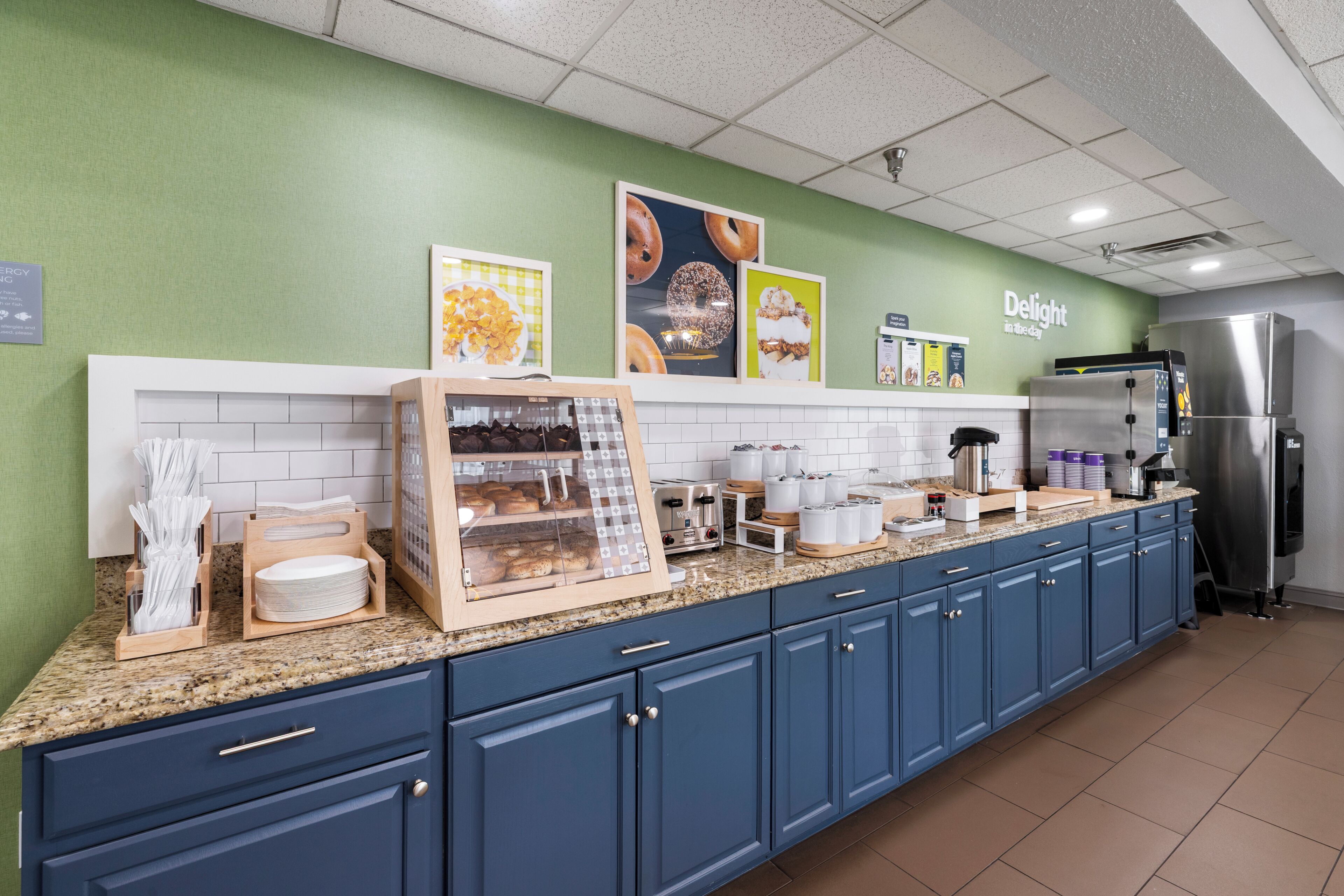 Desayuno continental incluido todos los días