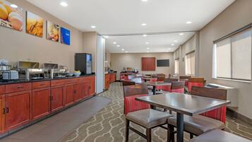 Free buffet breakfast