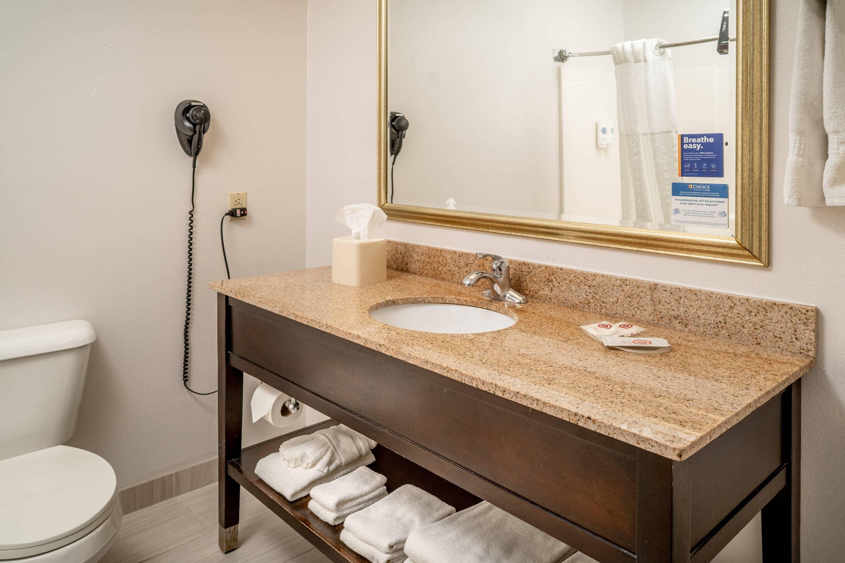 suite, 1 king bed with sofa bed, non smoking | desk, blackout curtains, iron/ironing board, free cots/infant beds