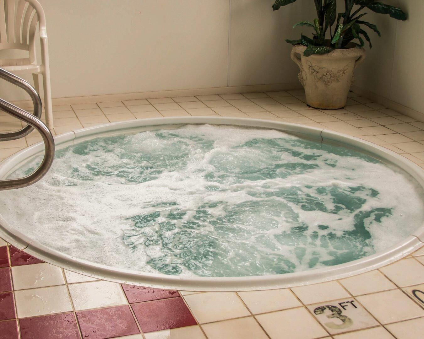 Una piscina techada