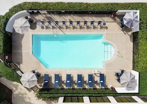 Seasonal outdoor pool