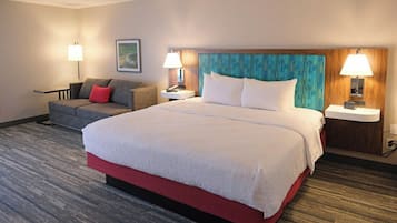 Chambre non-fumeurs, très grand lit | Couette en duvet, coffre-fort, bureau, fer et planche à repasser