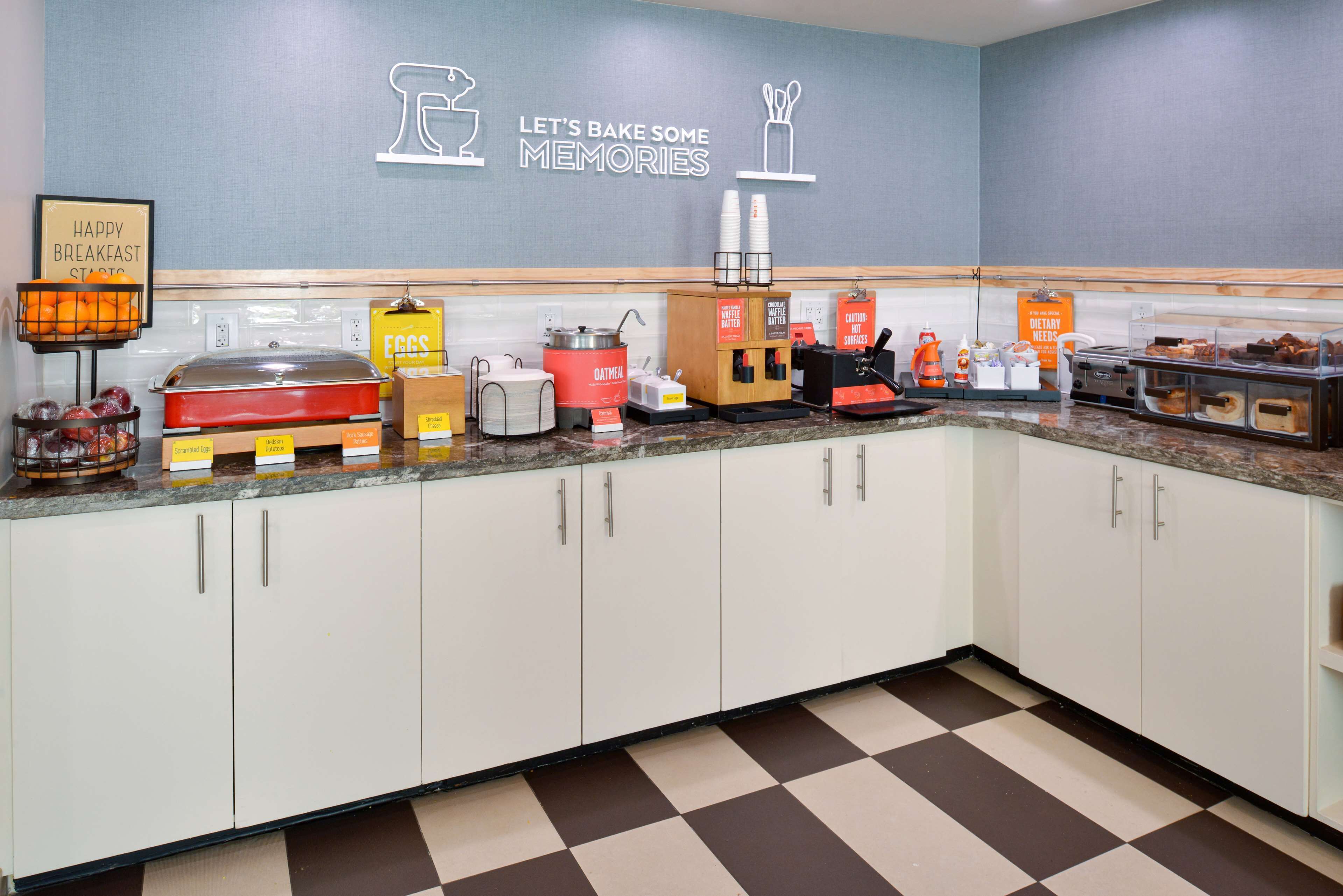 free daily on-the-go breakfast