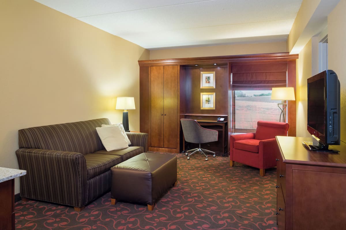 Standard Studio Suite, 1 Queen Bed with Sofa bed | Premium bedding, in-room safe, desk, iron/ironing board