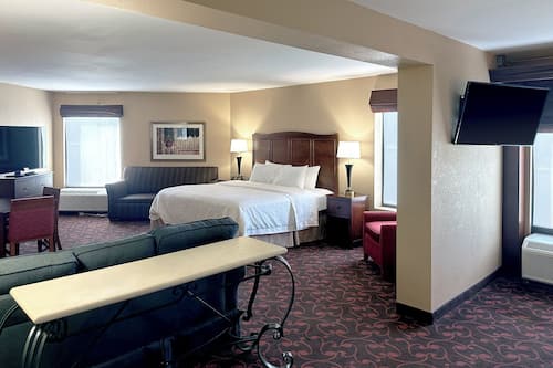 2 King Beds Family Suite | Premium bedding, in-room safe, desk, iron/ironing board