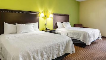 Iron/ironing board, free WiFi, bed sheets, alarm clocks