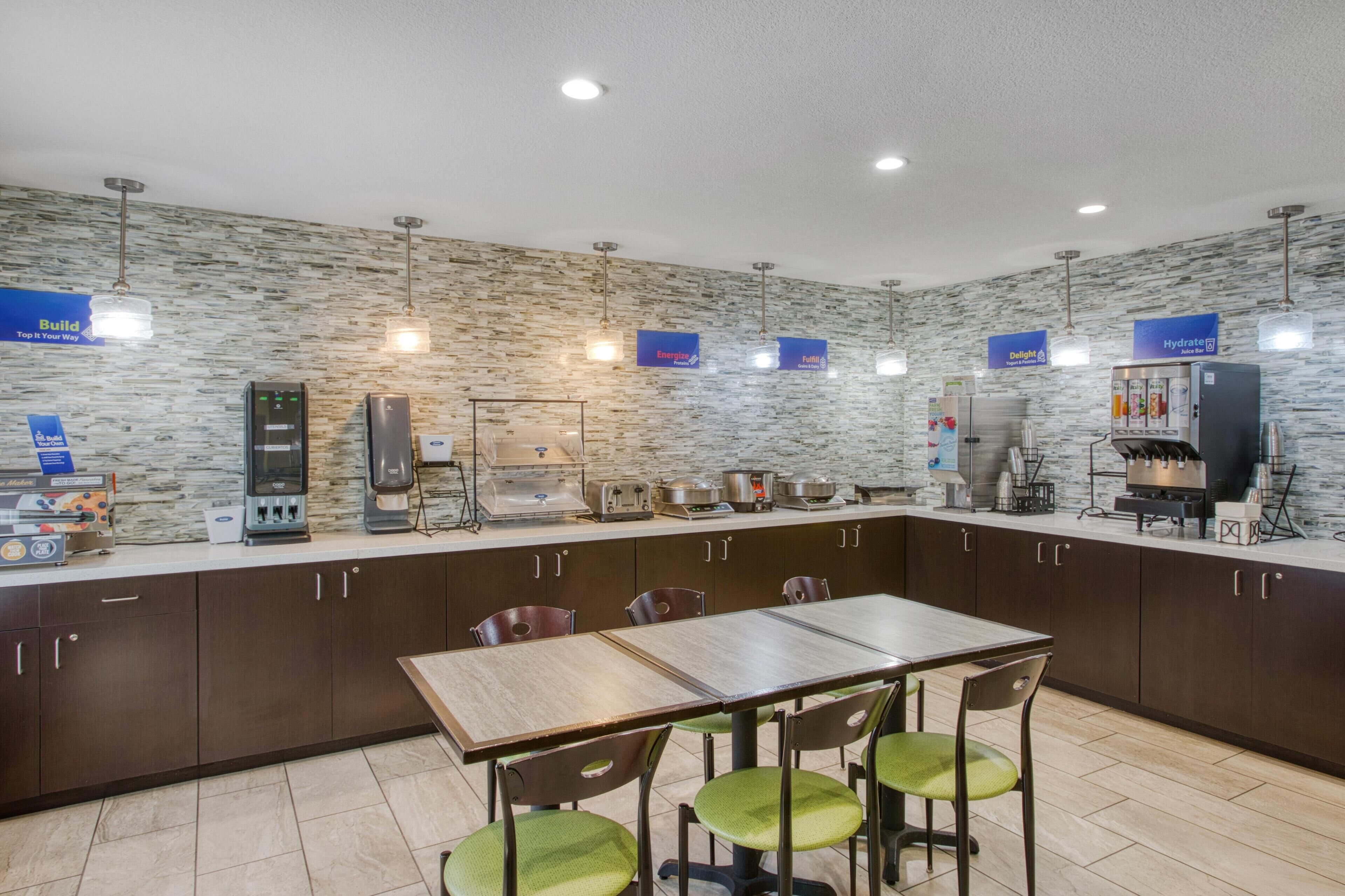 Tägliches inbegriffenes Frühstücksbuffet