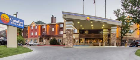 Façade de l’hébergement