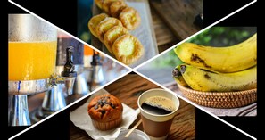 Desayuno completo gratuito y diario