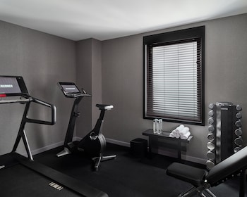 Fitness center at Hotel AKA NoMad