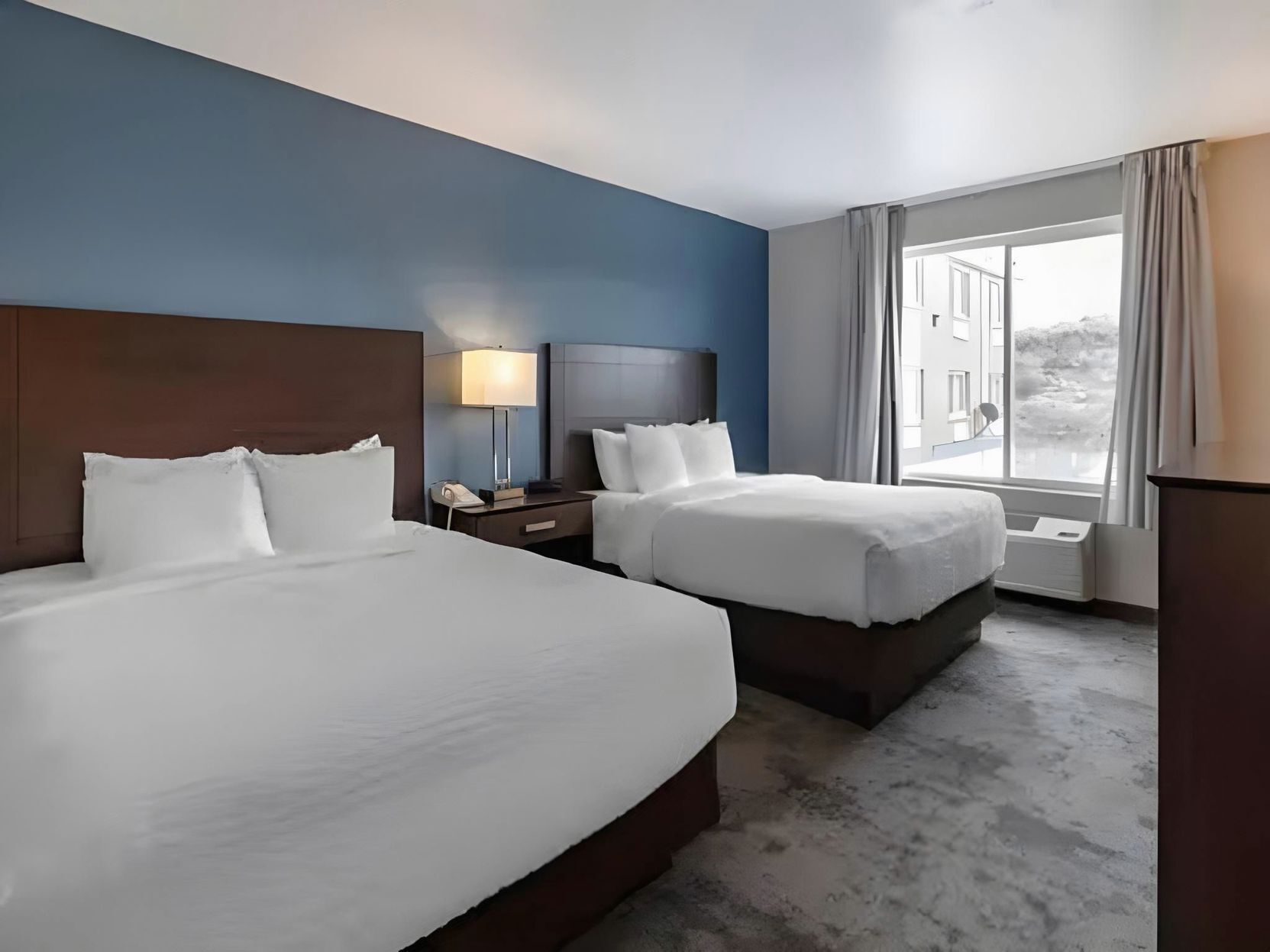 Premium bedding, pillowtop beds, individually decorated