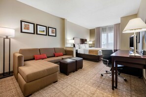 Desk, blackout curtains, iron/ironing board, free WiFi