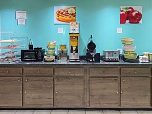 Free continental breakfast