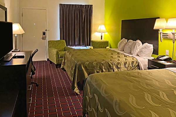 Room, 2 Queen Beds, Non Smoking (Upgrade) | Desk, iron/ironing board, rollaway beds, free WiFi