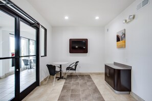 Lobby sitting area