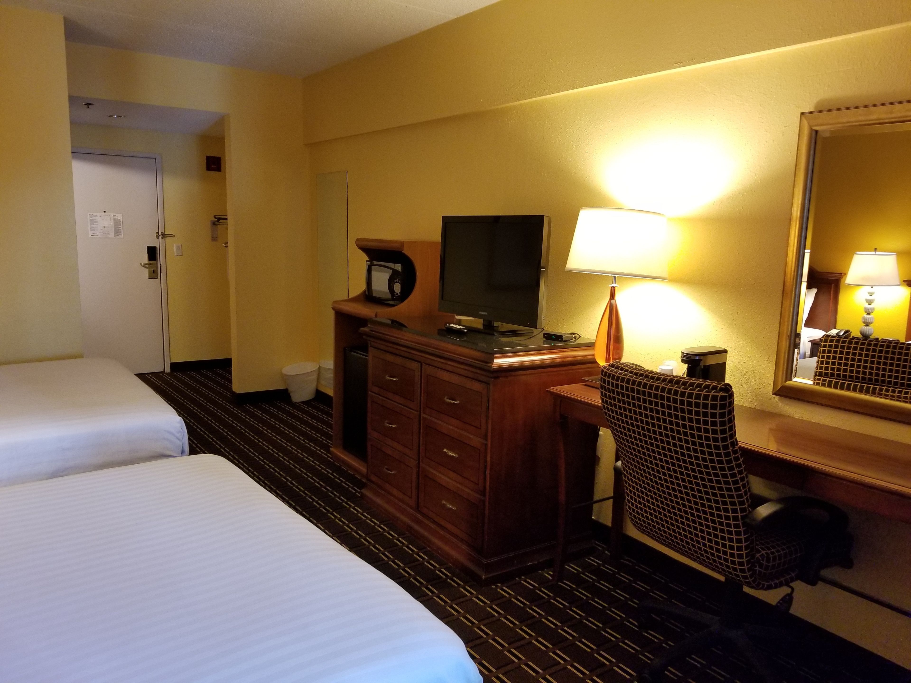 standard room, 2 queen beds | premium bedding, memory-foam beds, in-room safe, desk