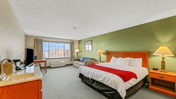 Premium bedding, individually furnished, laptop workspace