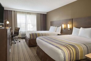 Desk, laptop workspace, blackout curtains, iron/ironing board - Country Inn & Suites by Radisson, Ankeny, IA (Ankeny)