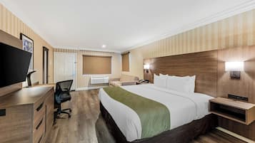 In-room safe, desk, blackout curtains, soundproofing