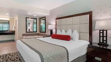 In-room safe, desk, laptop workspace, iron/ironing board
