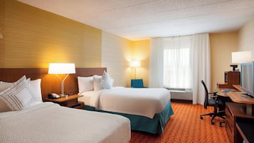 In-room safe, desk, iron/ironing board, free cribs/infant beds