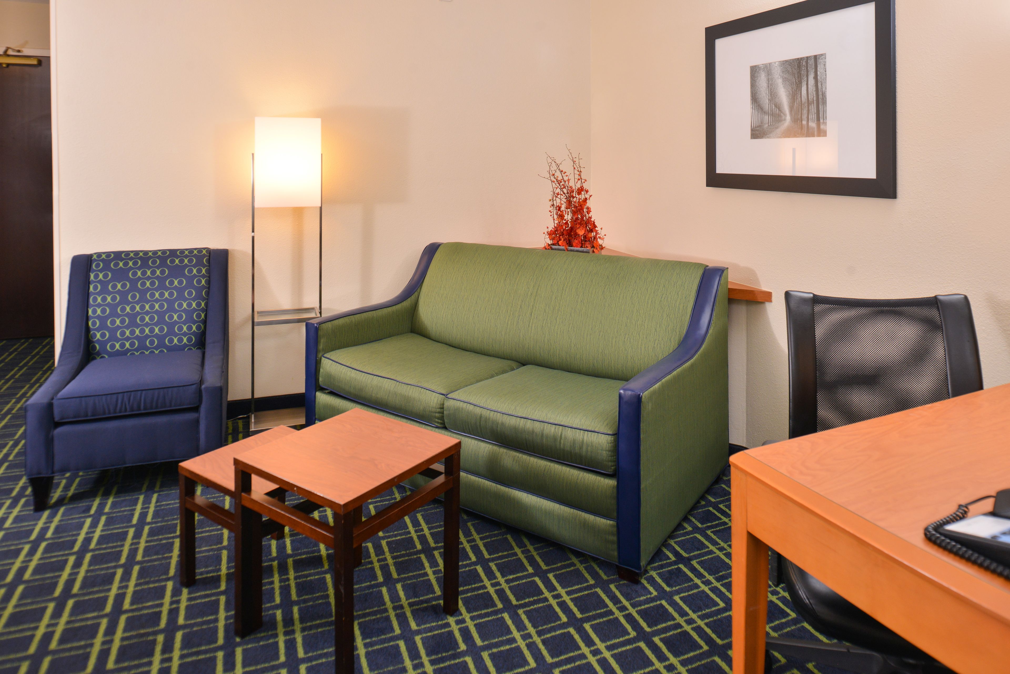 room, 1 king bed with sofa bed, non smoking | premium bedding, in-room safe, desk, iron/ironing board