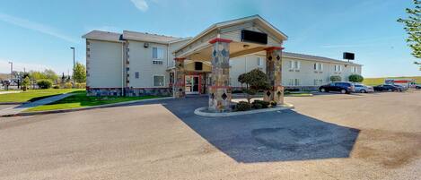 Façade de l’hébergement