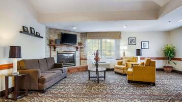 42-inch TV with cable channels