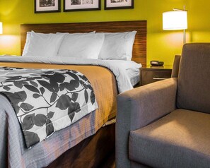 1 bedroom, premium bedding, desk, blackout curtains - Sleep Inn Midland - Bay City West (Midland)