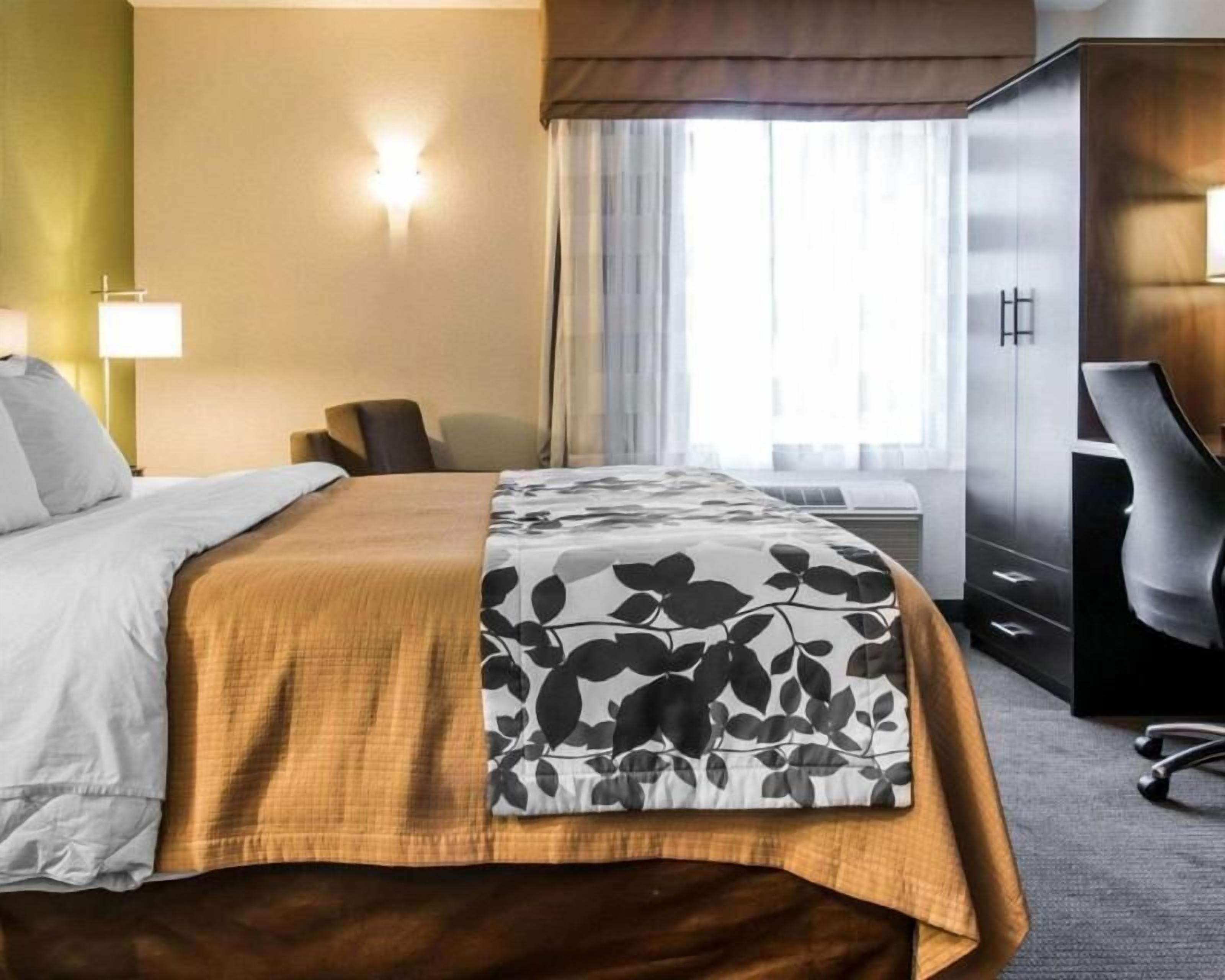 1 bedroom, premium bedding, desk, blackout drapes