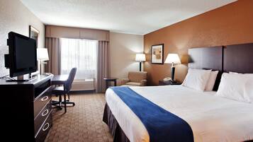 In-room safe, desk, iron/ironing board, free cribs/infant beds