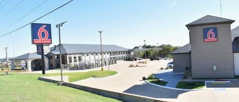 Front of property – evening/night