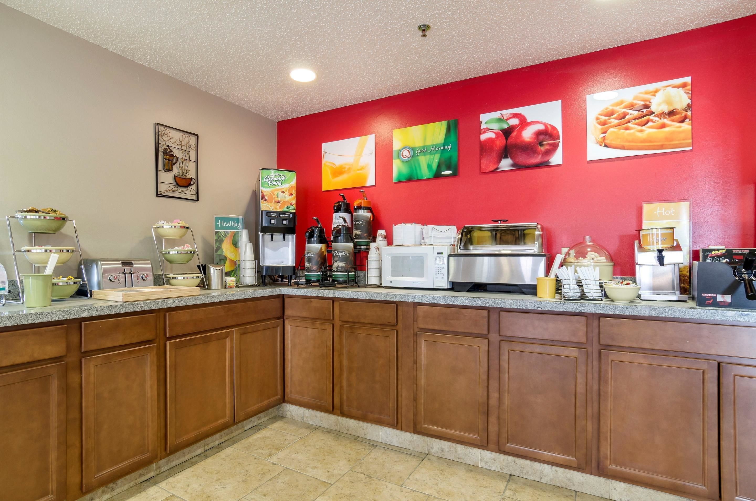 Free daily on-the-go breakfast