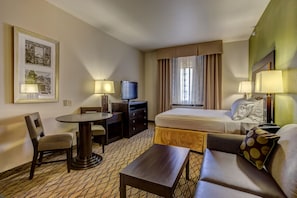 Suite, 1 Queen Bed with Sofa bed | Minibar, in-room safe, laptop workspace, blackout curtains