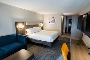 Standardzimmer, 1 King-Bett (& Sofa Bed) | Bettwäsche aus ägyptischer Baumwolle, hochwertige Bettwaren, Zimmersafe