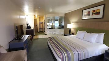 Suite, 1 trĂšs grand lit, non-fumeur, bain Ă remous