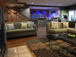 Sala de estar en el lobby