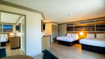 Suite, Multiple Beds, Non Smoking | Desk, iron/ironing board, free WiFi, bed sheets