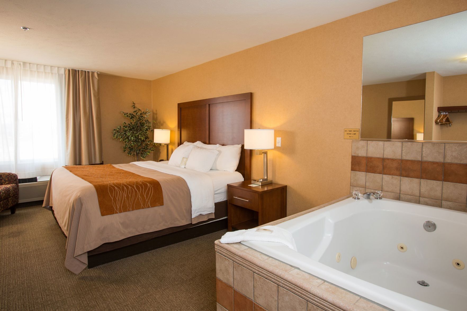 Premium bedding, pillow-top beds, individually decorated
