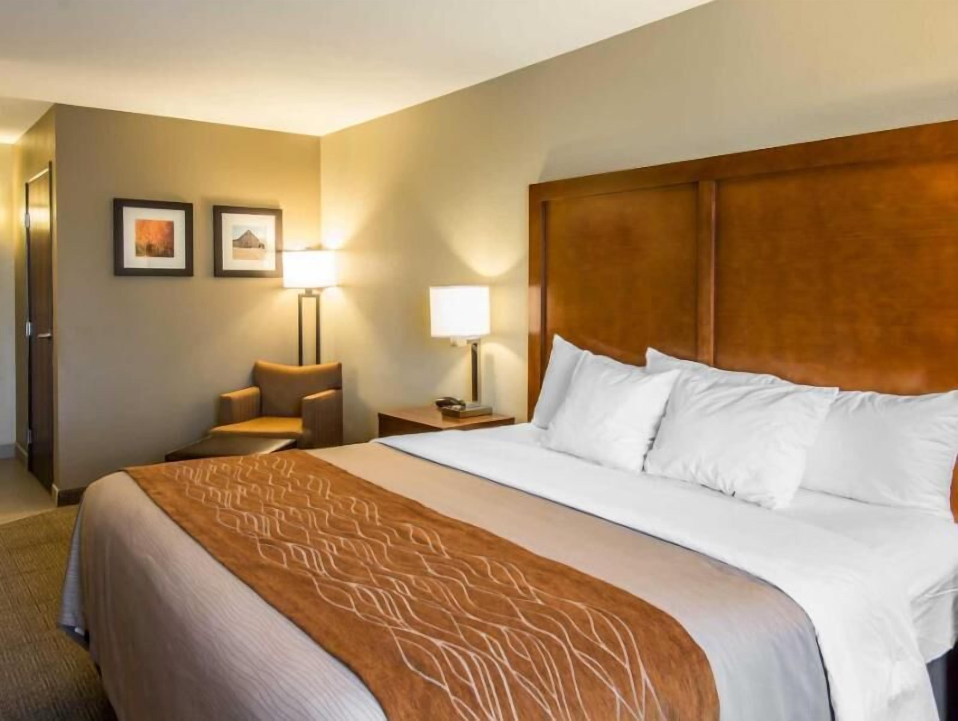 Premium bedding, pillow-top beds, individually decorated