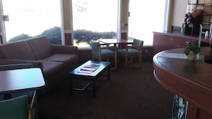 Lobby sitting area